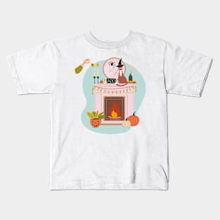 Halloween style interior Kids T-Shirt